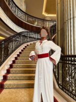 K10 - Elegant Embroidery Kaftan - Image 3