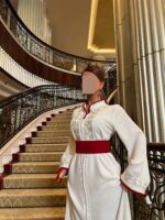 K10 - Elegant Embroidery Kaftan - Image 5