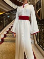 K10 - Elegant Embroidery Kaftan - Image 6
